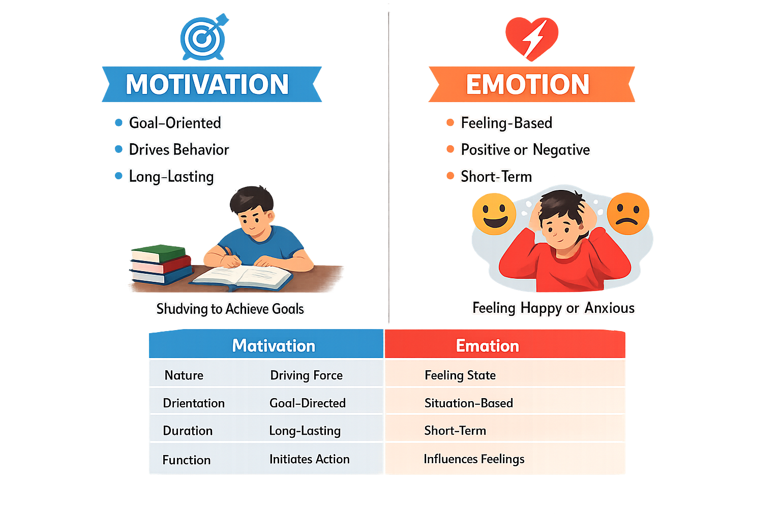 Motivation and Emotion in Psychology