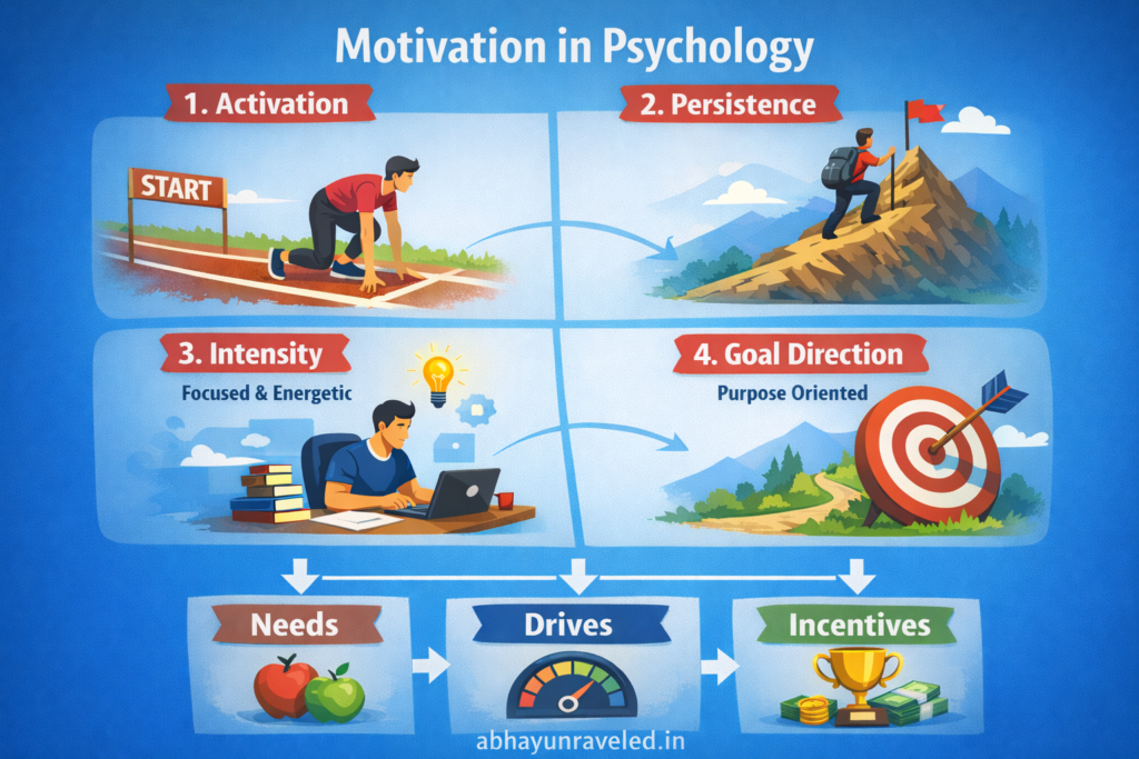 Motivation in psychology