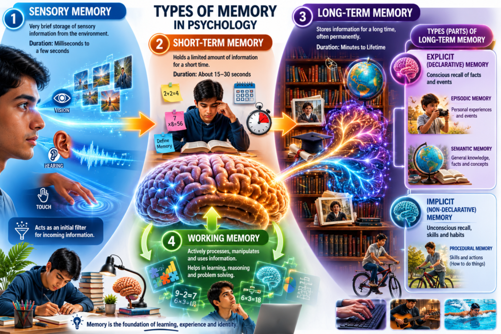 Types of Memory