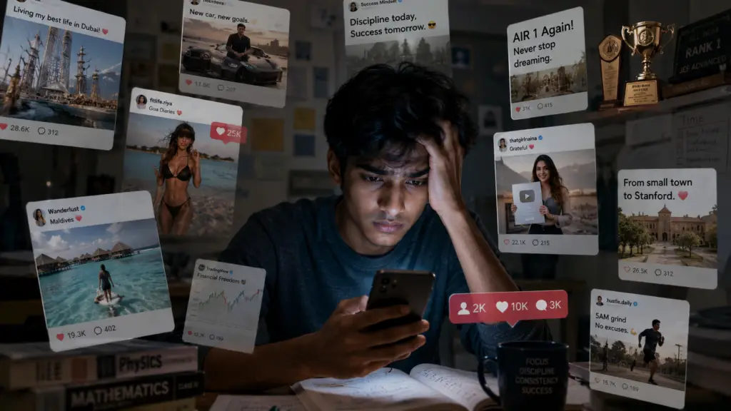 Social Media, Comparison, and Emotional Pressure