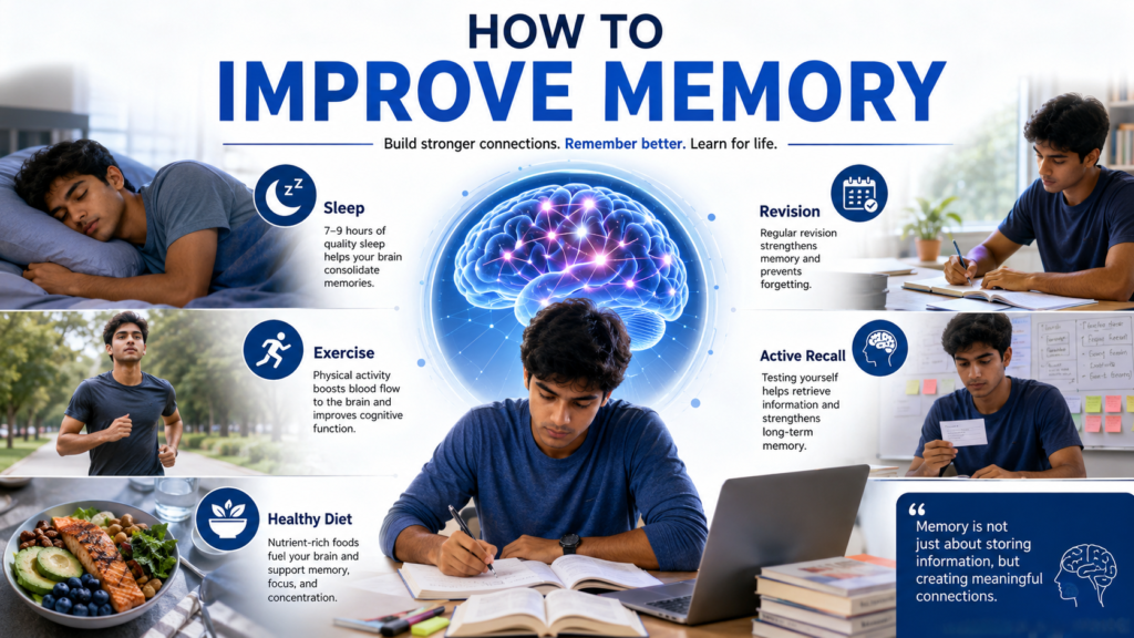 Healthy lifestyle habits that improve memory and reduce forgetting naturally
