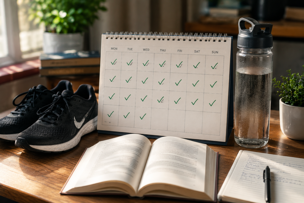 Daily consistency helps build long-term habits
