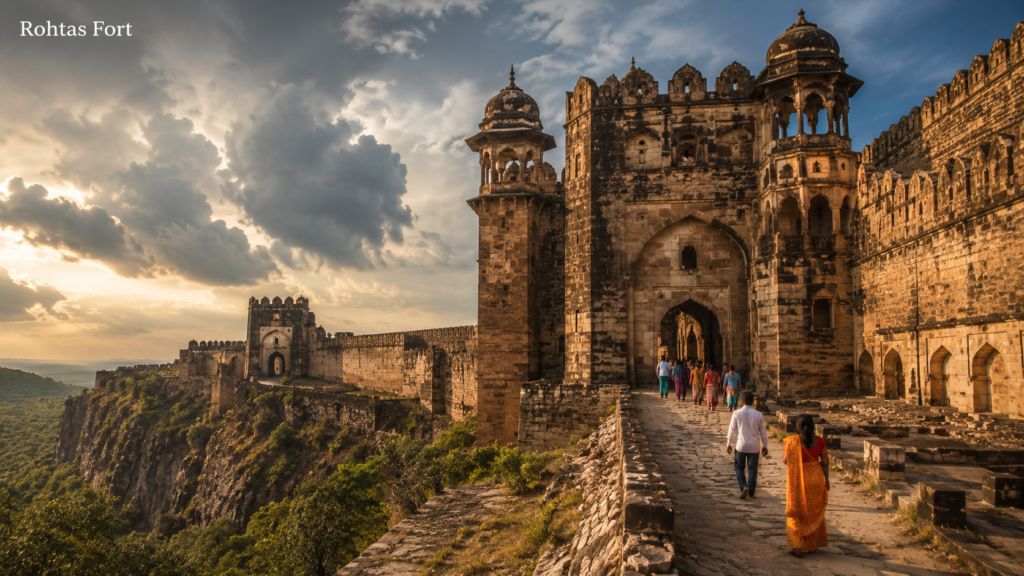 Ancient Rohtas Fort in Kaimur, Bihar