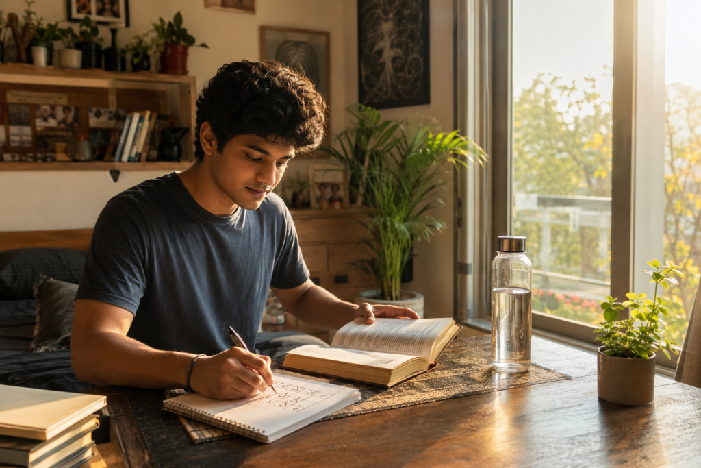 Small daily habits leading to long-term success