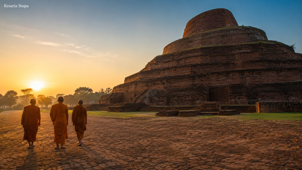 Kesaria Stupa in East Champaran, Bihar