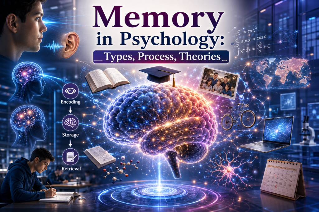 Memory in Psychology: Types, Process, Theories