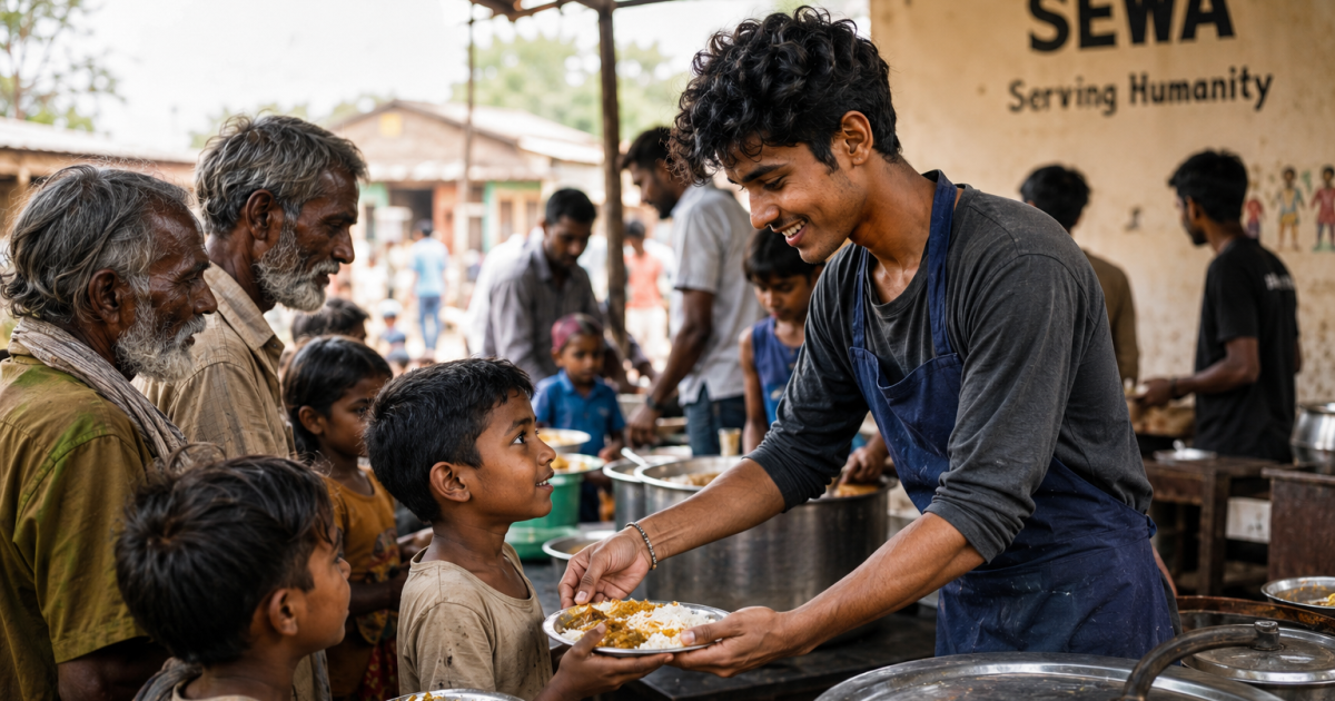 Helping hungry people is the highest form of worship