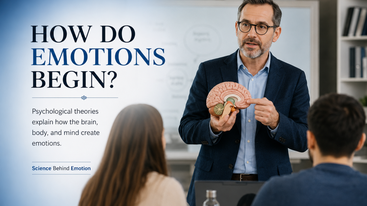 Major theories of emotion explained in psychology