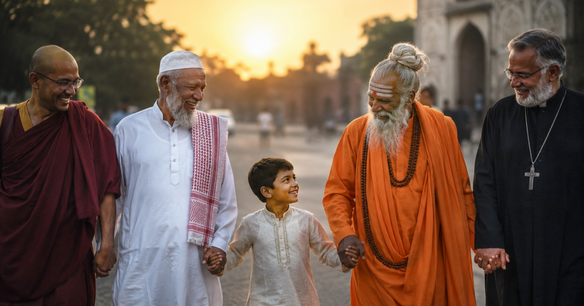 Unity and humanity beyond religious differences